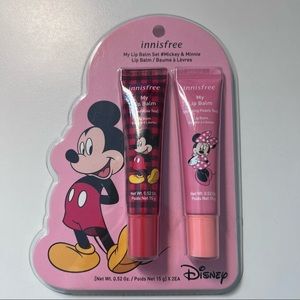 Innisfree Mickey & Minnie Mouse Tinted Lip Balm Set
